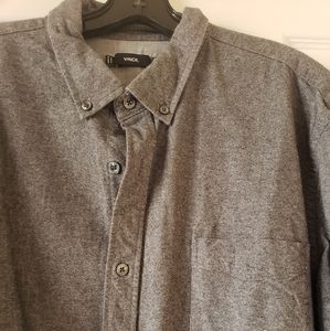 Vince Men's Brushed Cotton L/S shirt